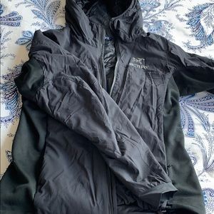 arcteryx nylon shell